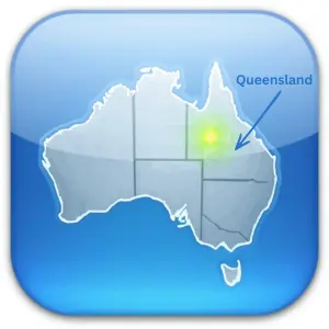 Queensland State Map for Granny Flat Planning Guide
