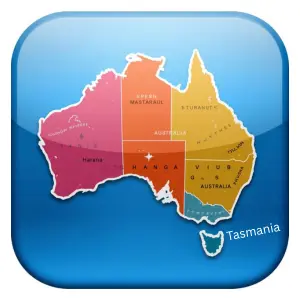 Map Icon of Tasmania