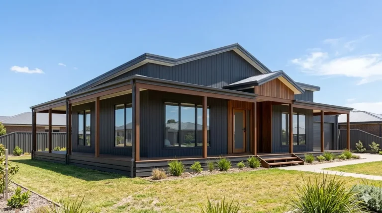 Modern small second dwelling design built under new Victoria rules 2026