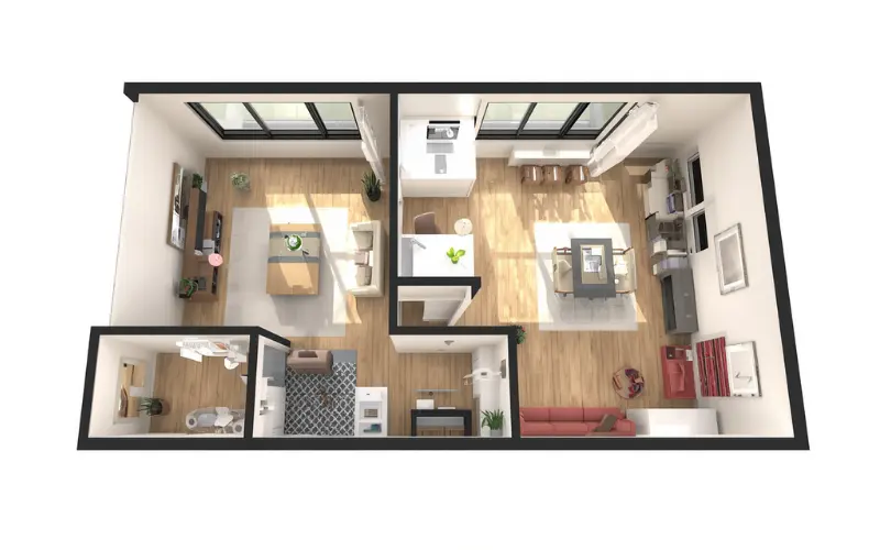 Modern backyard secondary dwelling built using smart granny flat finance options