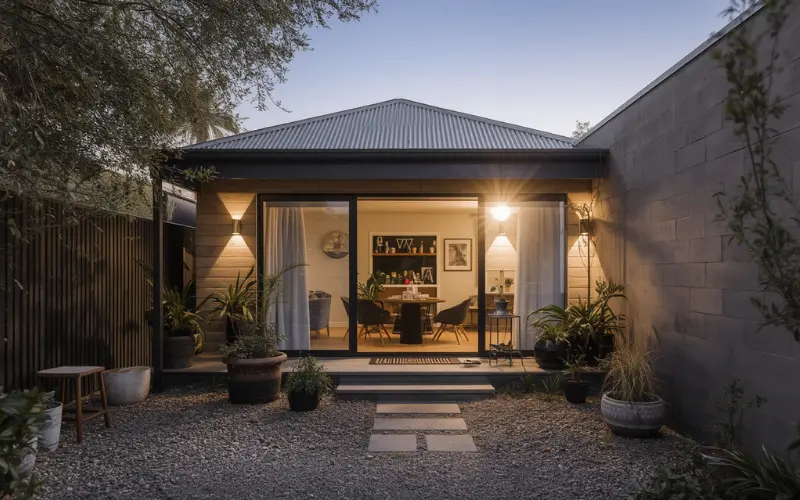 Modern WA granny flat with a private courtyard