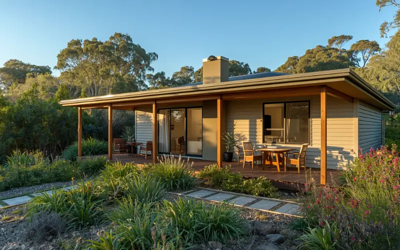 Approved Modern WA Backyard Build. A beautiful, fully finished detached granny flat Western Australia