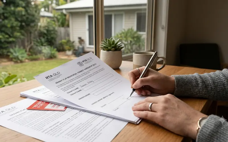 granny flat tenancy agreement QLD